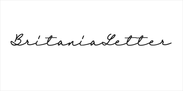 BritaniaLetter Logo
