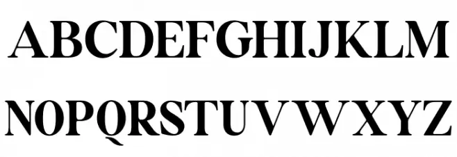 Britania_Ligatura 字体 大写