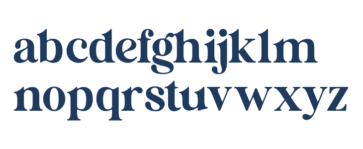 Britania_Ligatura Lowercase