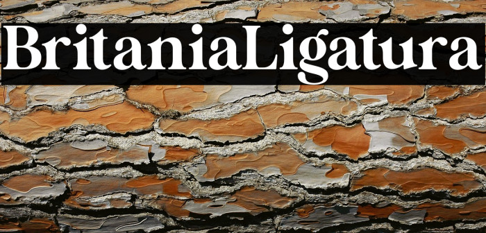 Britania_Ligatura Example 1