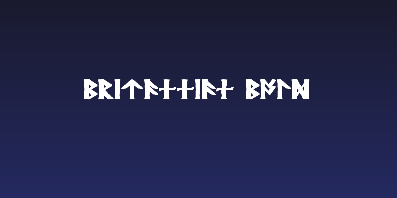 Britannian Bold Social Header