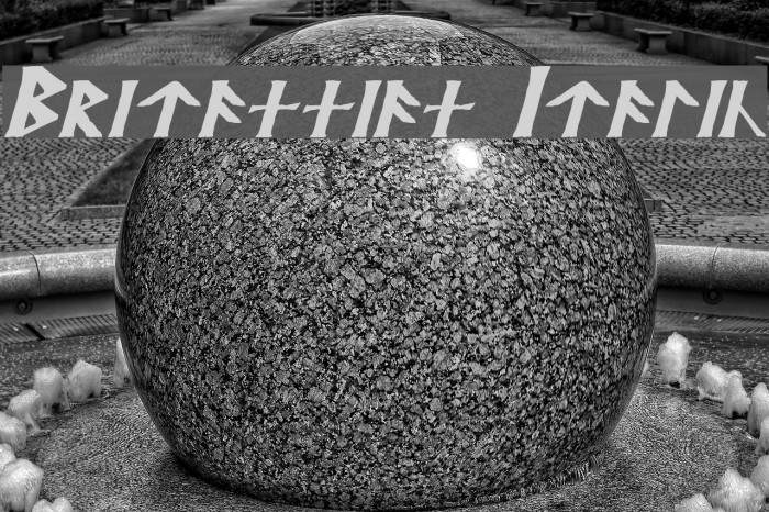 Britannian Italic Example 1