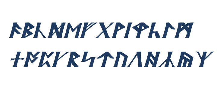 Britannian Italic Lowercase