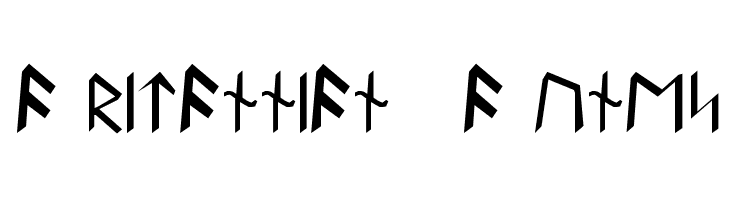 Britannian Runes  font caratteri gratis