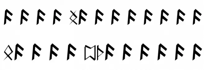 Britannian Runes 字体 大写