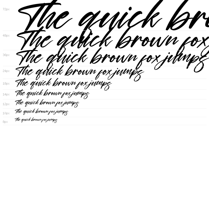 Britany Lovely Italic Waterfall