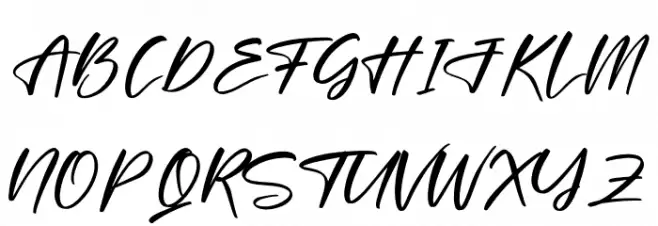Britany Lovely Font Litere mari