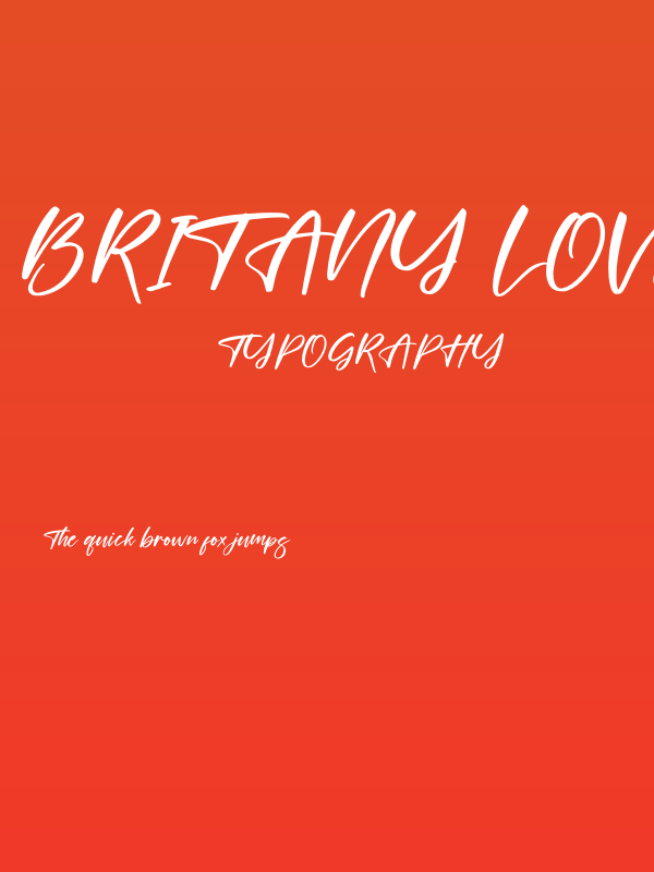 Britany Lovely Poster