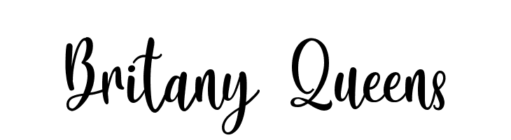 Britany Queens  Fuentes Gratis Descargar