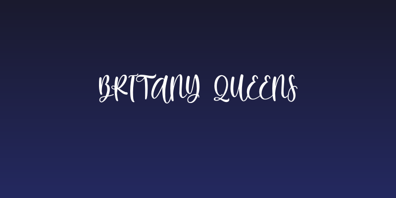 Britany Queens Social Header