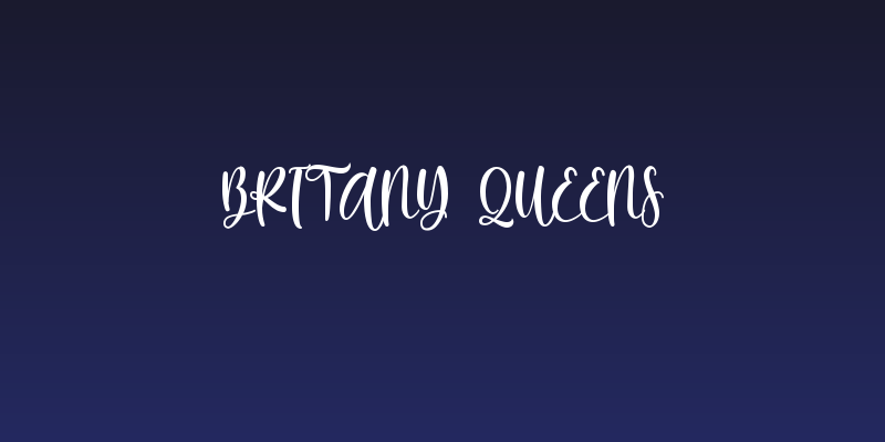 Britany Queens Social Header