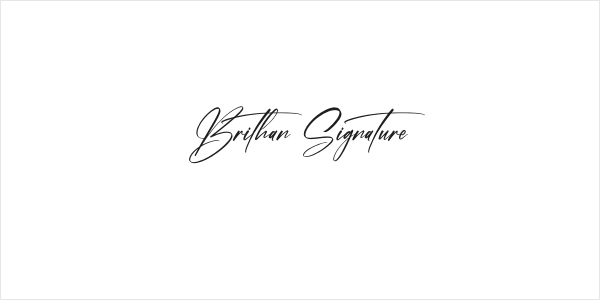 Brithan Signature Logo