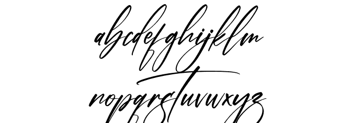 Brithan Signature Fuentes MINÚSCULAS