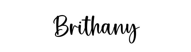 Brithany  Fuentes Gratis Descargar