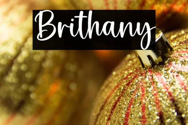 Brithany Example 2