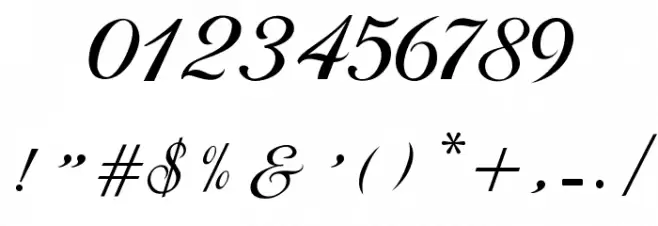 Brithney Font OTHER CHARS