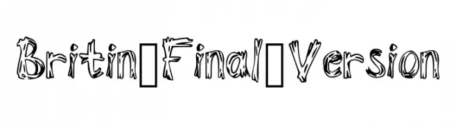 Britin_Final_Version  Frei Schriftart Herunterladen