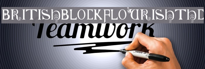 British-Block-Flourish--10th-c- Font examples