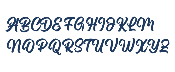 British Letter Uppercase