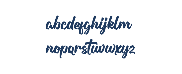 British Letter Lowercase
