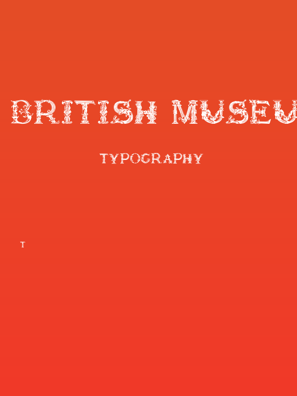 British Museum 1490 Poster