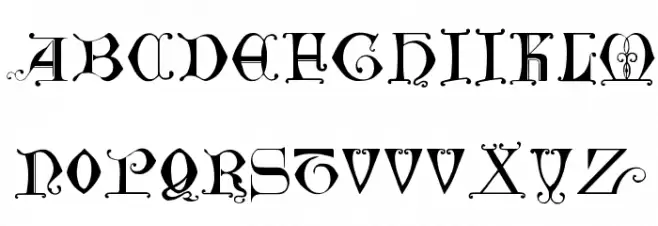 British Museum, 14th c. Fonte MAIÚSCULAS
