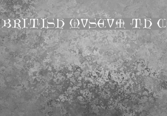 British Museum, 14th c. Font examples