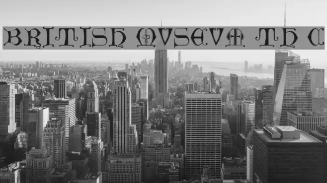 British Museum, 14th c. Font examples