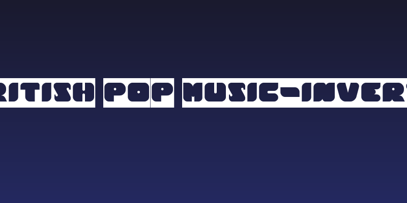 British Pop Music-Inverse Social Header