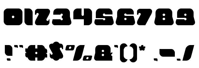 British Pop Music-Light Font OTHER CHARS