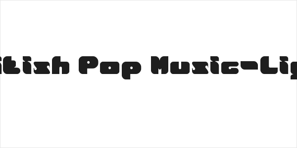 British Pop Music-Light Logo