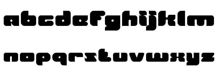 British Pop Music-Light Font LOWERCASE