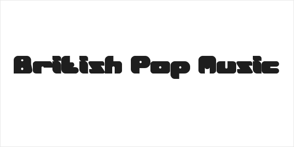 British Pop Music Logo