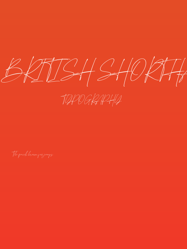 British Shorthair Poster