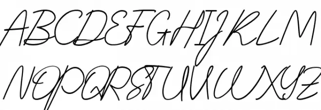 British State Regular Schriftart Groß