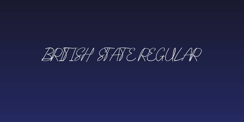 British State Regular Social Header