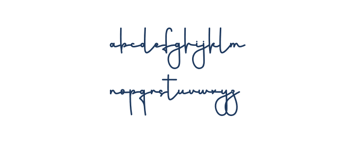 British Valentine Lowercase