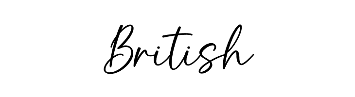 British  baixar fontes gratis