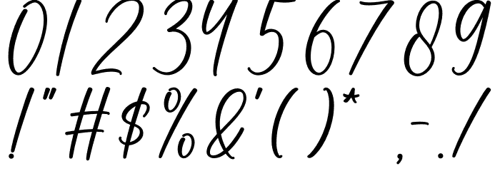 British Font OTHER CHARS