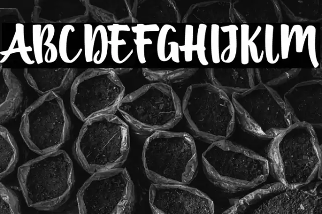 BritishScript Font examples