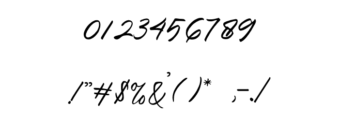 Britney Collection Font OTHER CHARS