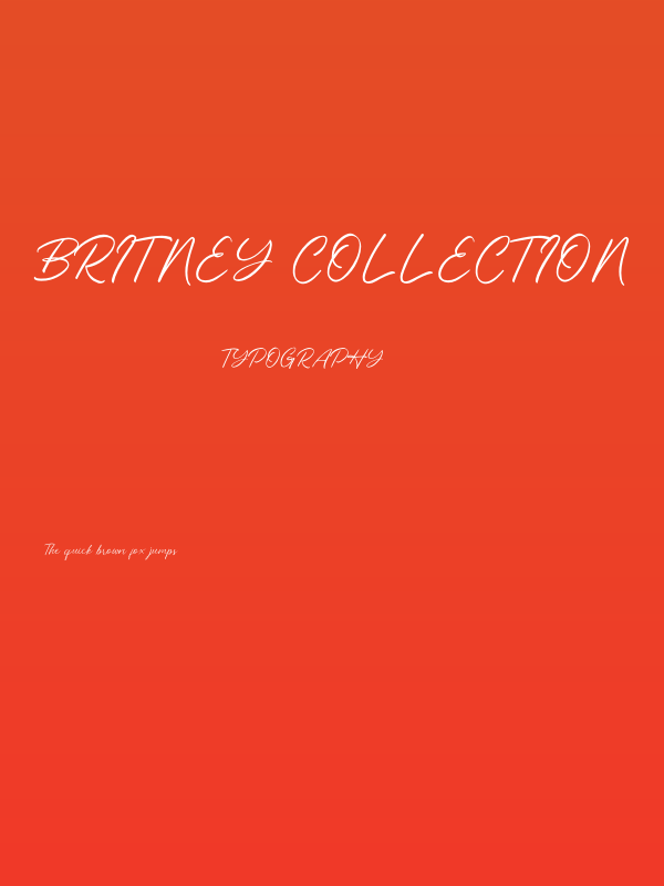 Britney Collection Poster