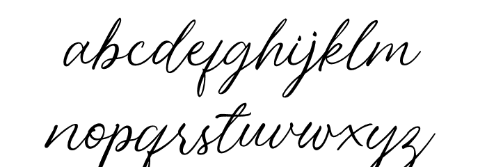 Britney Collection Font LOWERCASE