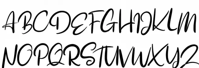 Britney FREE Font OTHER CHARS