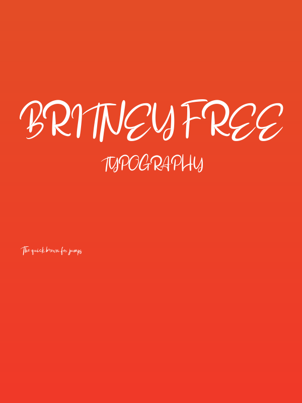 Britney FREE Poster
