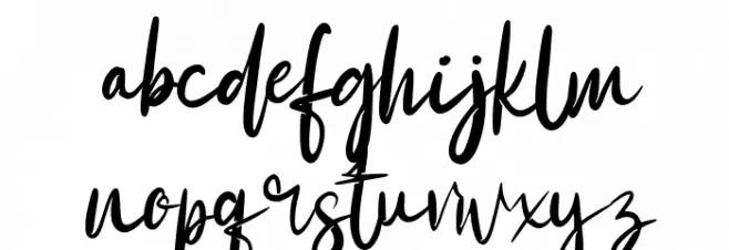 Britney FREE Schriftart Kleinbuchstaben