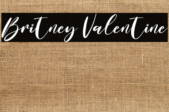 Britney Valentine Example 3
