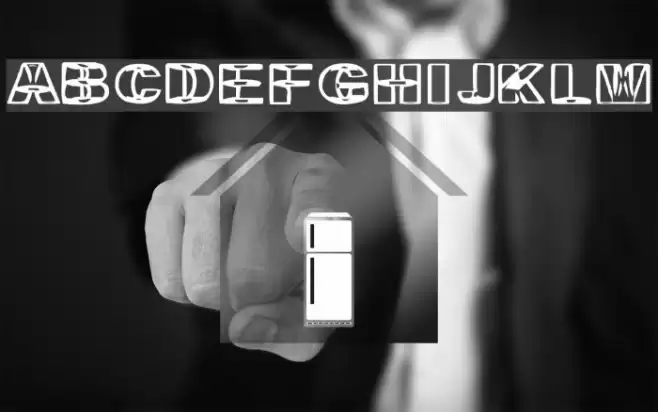 Britney in a Blender Font examples