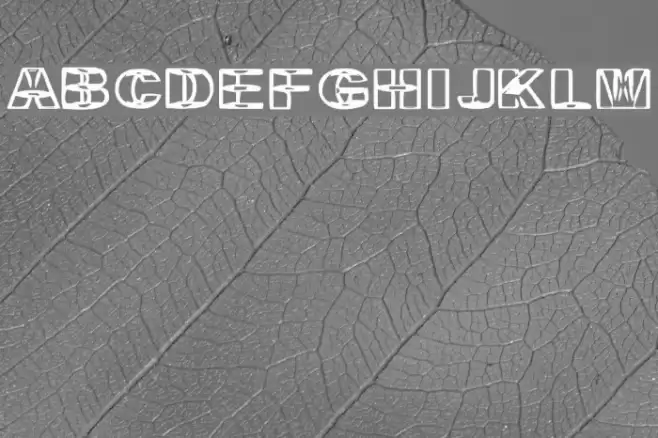 Britney in a Blender Font examples