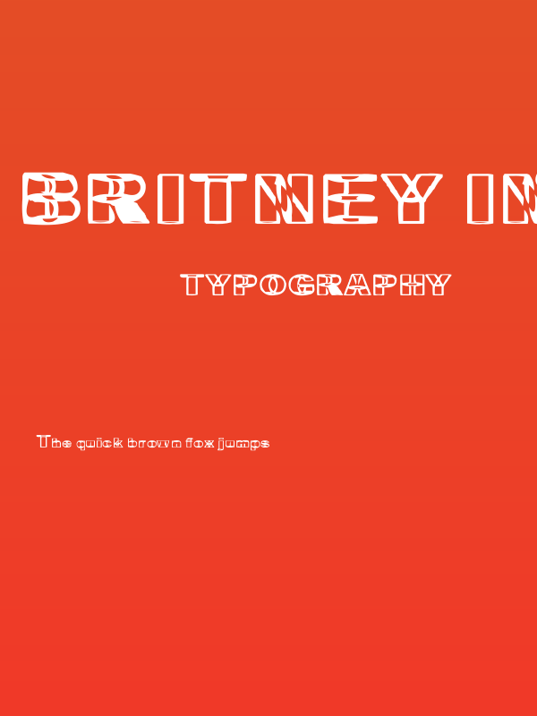 Britney in a Blender Poster